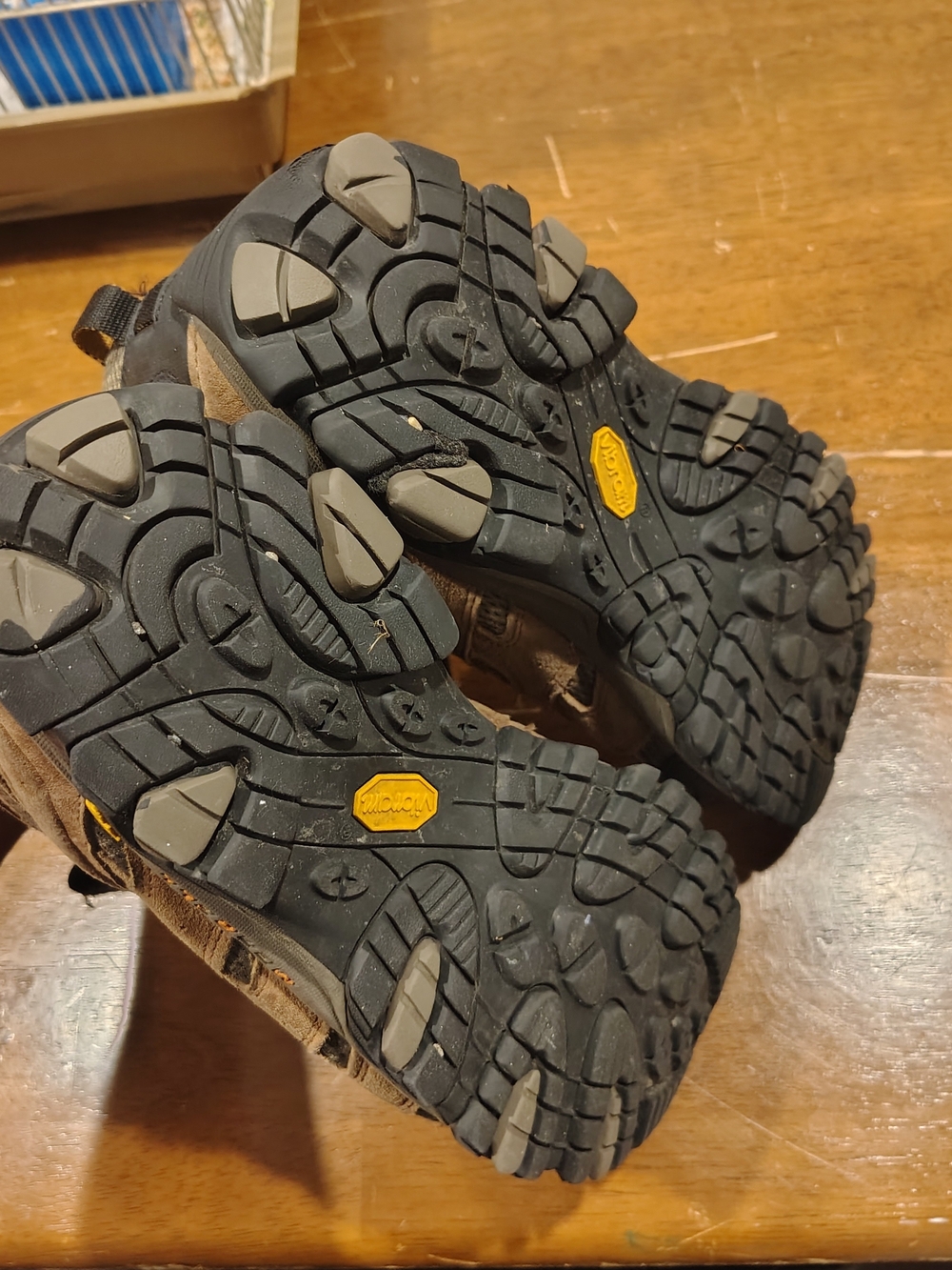 Merrell Brown and Black Hiking Boots - Picture 5 of 5